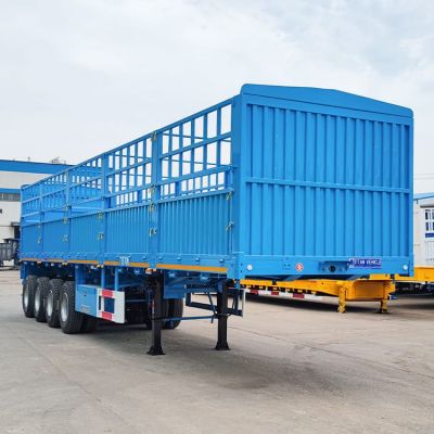 4 Axle Fence Cargo Trailer