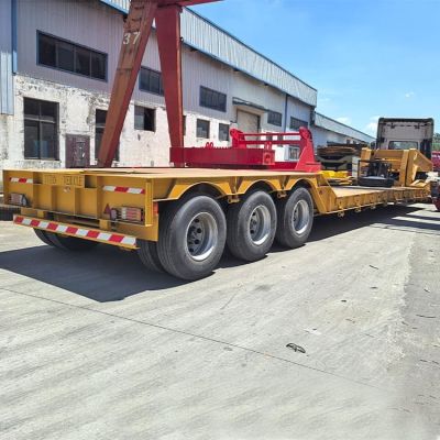80 Ton Detachable Lowboy Trailer