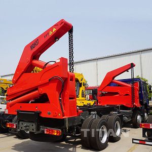 self loading container lift side loader semi trailer